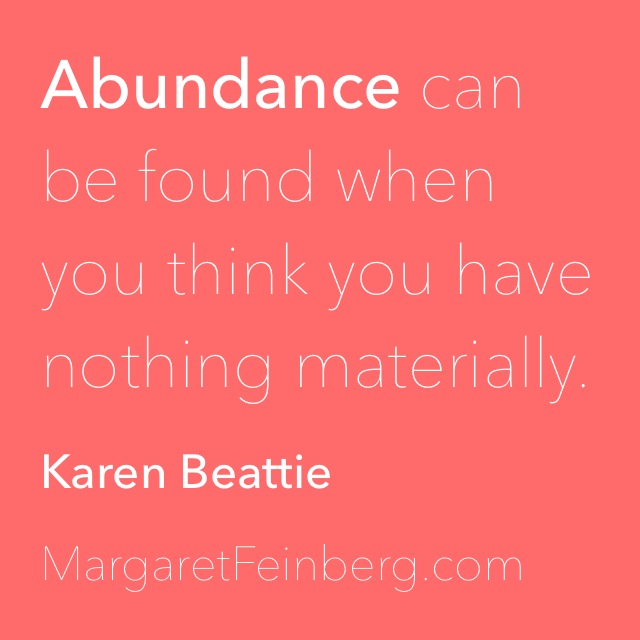 How to Live Abundantly Starting Now (Giveaway and an Interview with @Karen_Beattie) @loyolapress