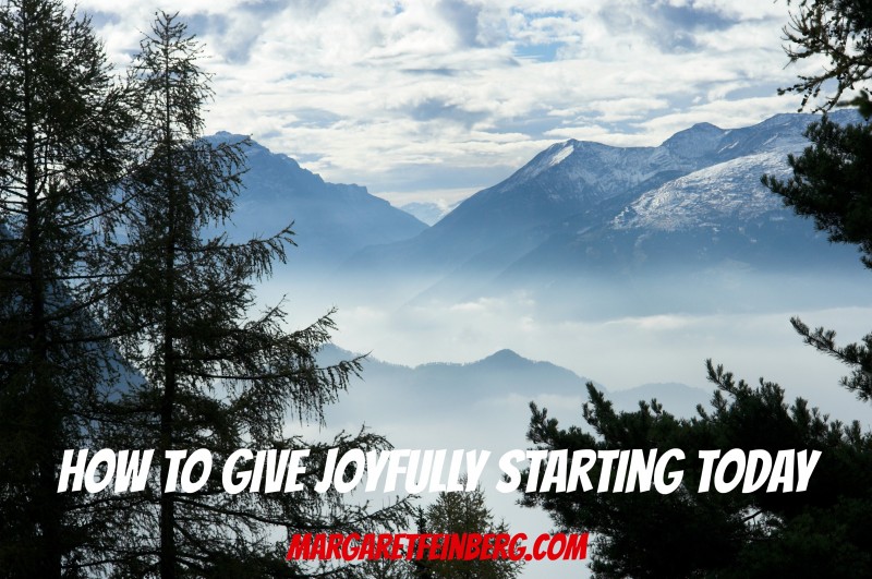 Here’s a Story That’ll Stay with You Today: How to Give Joyfully (Plus a Giveaway)