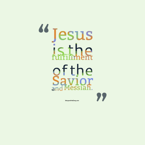 Matthew Fulfillment Formula