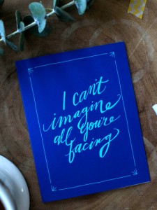 I Can't Imagine All You're Facing