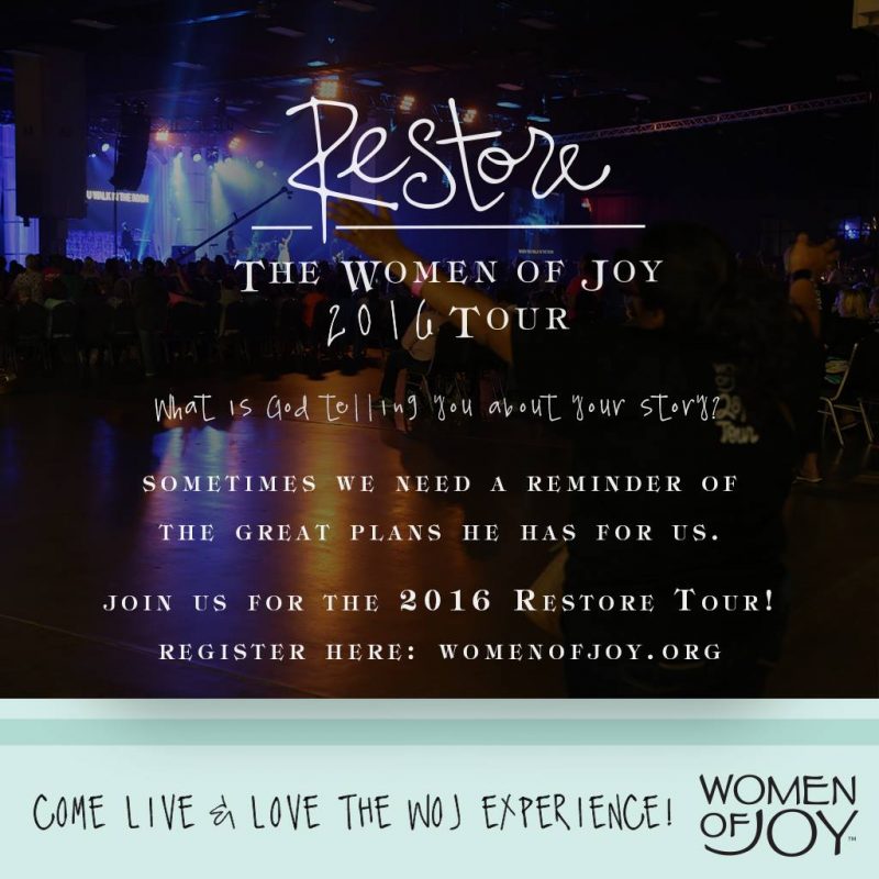 Restore: The Women of Joy 2016 Tour