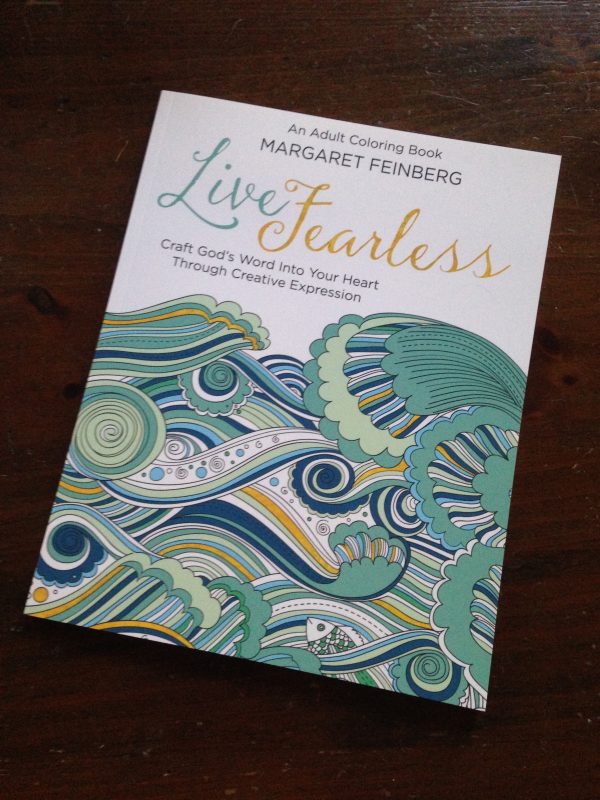 Live Fearless: Adult Christian Coloring Book