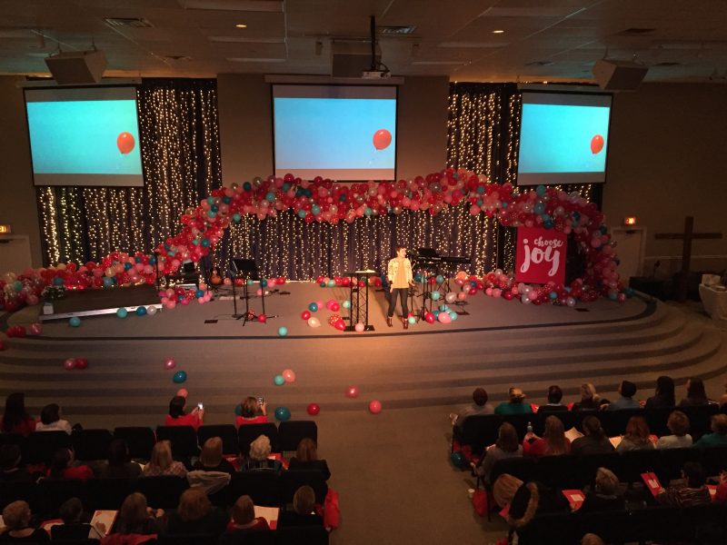 Retreat Stage Ideas - Fight Back With Joy