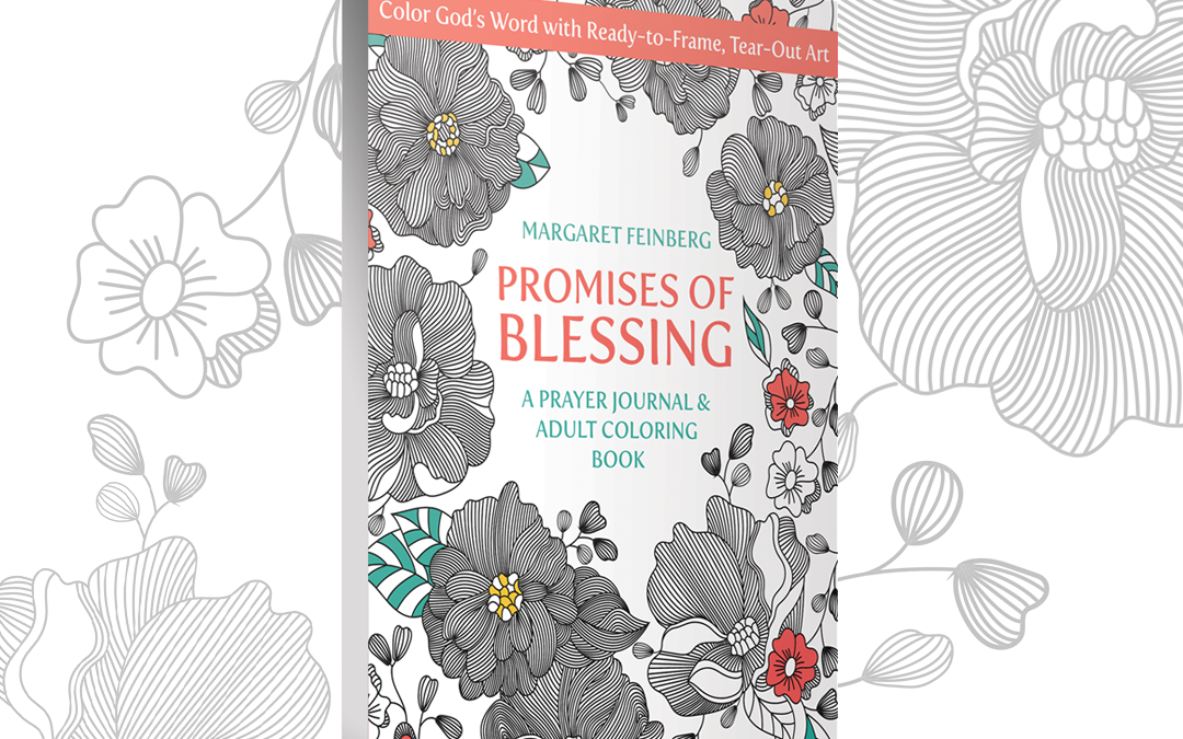 New Adult Coloring Book with Tear-Out Pages: Promises of Blessing